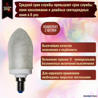 Muller Licht Kerze Ambiente White 7w 827 E14