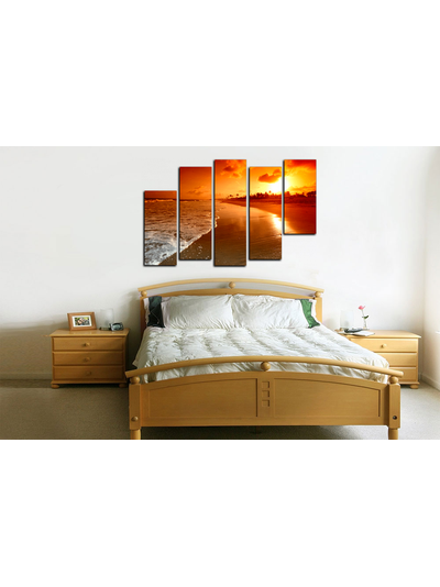 Модульная картина "Удивительный вечер"