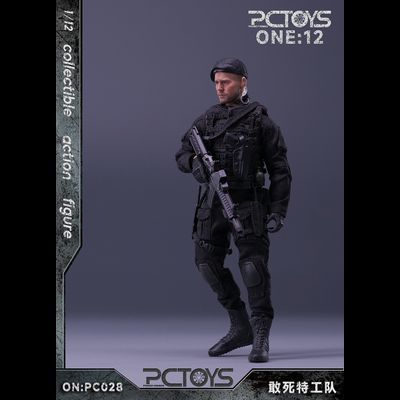 Ли Кристмас (Джейсон Стетхэм, "Неудержимые") - КОЛЛЕКЦИОННАЯ ФИГУРКА 1/12 (PC028) - PCTOYS