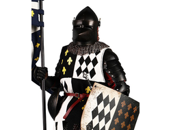 Страж генерала (Черный рыцарь, лимитированная версия) - Коллекционная ФИГУРКА 1/6 scale SERIES OF EMPIRES (DIECAST ALLOY) - GENERAL GUARDS (BLACK KNIGHTS WF2020 LIMITED VERSION) (SE2001) - COOMODEL