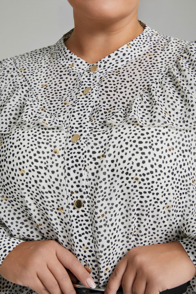 Блуза с воланами Averi 3841 56,58,64р