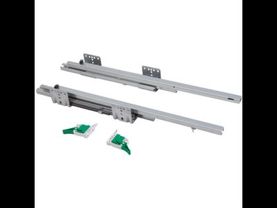 Направляющая скрытого монтажа SLIM SLIDE L-300, с с-мой плавного закрывания. до 45кг, 16mm