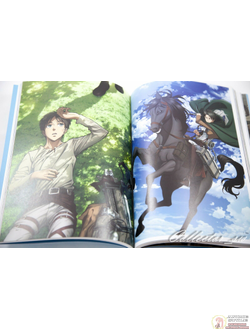 Оригинальный Арт Бук Attack on Titan Season 1, 2 (Атака титанов 1 и 2 сезон)