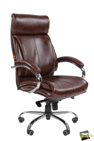 Офисное кресло Chairman CH 423 экокожа, коричневый
