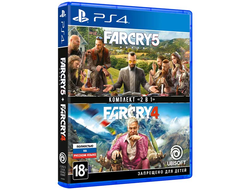 Игра для ps4 Far Cry 4 + Far Cry 5