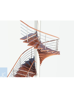 Радиусные с поручнем дуб