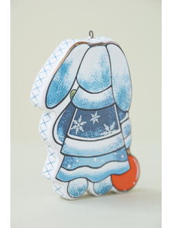 Комплект ёлочных игрушек "Зайцы"