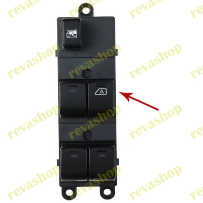 Блок кнопок стеклоподъемников, Nissan, Ниссан, 25401EB30B, 25401JD00A, запчасти Nissan, стеклоподъем