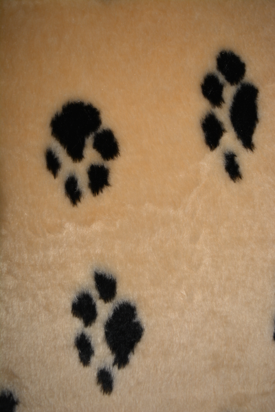 бежевый с лапками