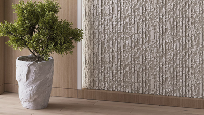 Гипсовая панель TEO артикул M-0100