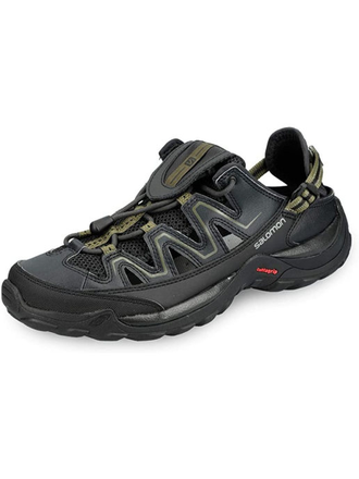 Кроссовки SALOMON CUZAMA PHANTOM-Black-Burnt-Oliv  407432  (Размер: 8; 8,5 )