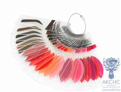 Цветовая палитра из пигментов AS COMPANY (Свотчи)