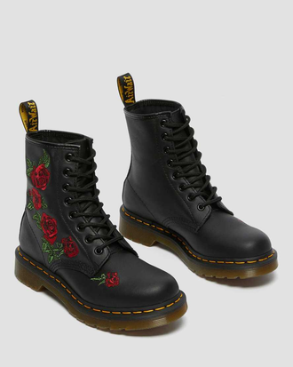 Dr. Martens 1460 Vonda Black Softy Floral