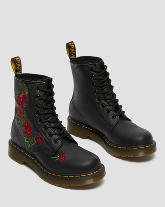 Ботинки Dr. Martens 1460 Vonda Black Softy Floral