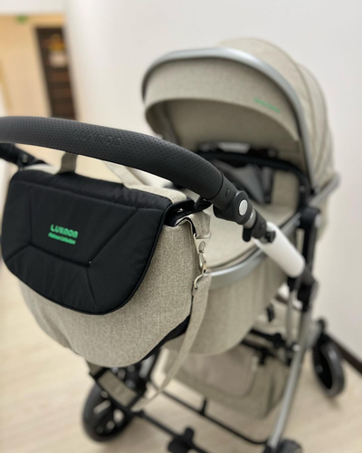 Детская коляска 3 в 1 Luxmom 601A Коричневый