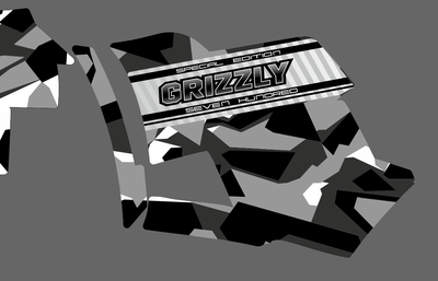 Наклейки Графика Екатеринбург YAMAHA GRIZZLY обклеить