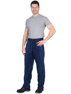 Брюки флисовые -Актив" темно-синий пл 280 г/кв.м