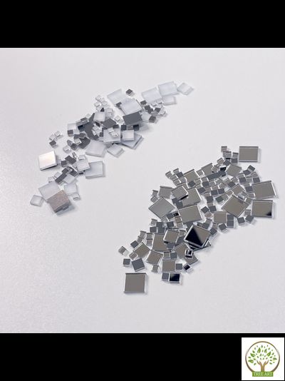 ДЕКОР "КВАДРАТЫ" 30 ГР/СЕРЕБРО