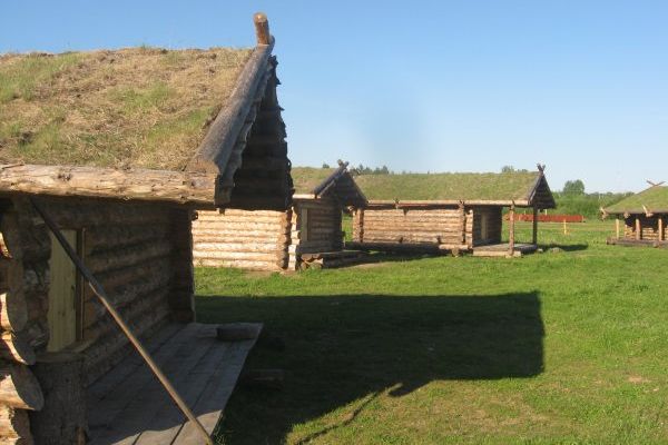Славянская деревня X века