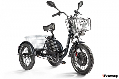 Трицикл Eltreco Porter Fat 700 Черный