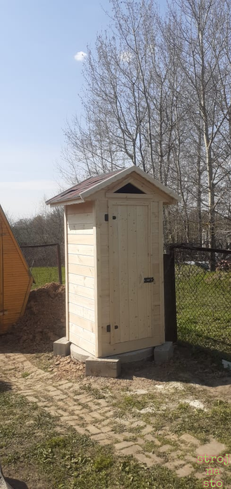 Туалет Гриб (Размер 1-1-2.4м)