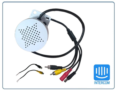 Внешний модуль интерком связи, уличное исполнение (встроенный микрофон и динамик) (-30° до +60°)