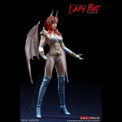 Леди Бэт - Коллекционная ФИГУРКА (Эксклюзивная версия) 1/6 scale Lady Bat Action Figure 2018 SHCC Exclusive, Mermaid Melody Pichi Pichi Pitch (PL2018-128) - TBLeague