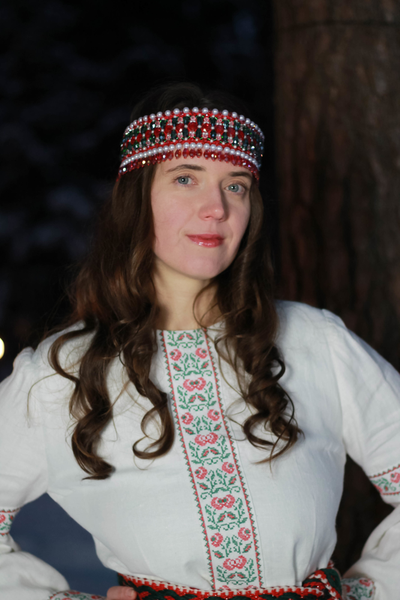 Платье праздничное "Ягоды счастья"