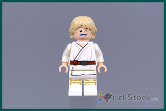 # 30625 Минифигурка «Люк Скайуокер с Голубым Молоком» / “Luke Skywalker with Blue Milk” Minifigure (Polybag 2022)