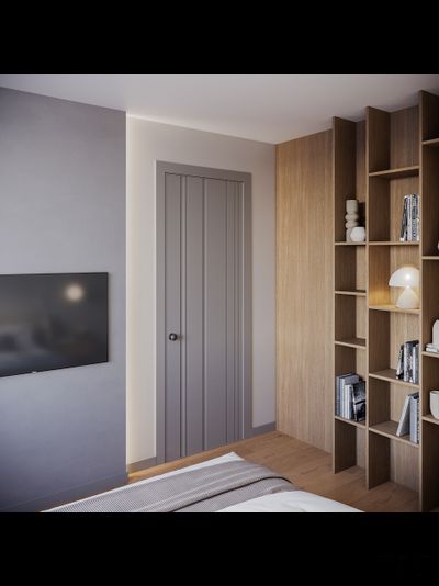 Межкомнатная дверь Archi Line Высота, высота 2400 мм, ширина 600-800 мм, каркас 58 мм, внутреннего открывания