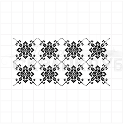 Фоновый штамп со скандинавским узором