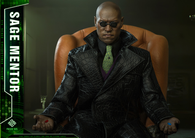 Морфеус (Лоренс Фишберн, "Матрица")  - Коллекционная ФИГУРКА 1/6 scale Sage Mentor (PT-sp76) - PRESENT TOYS