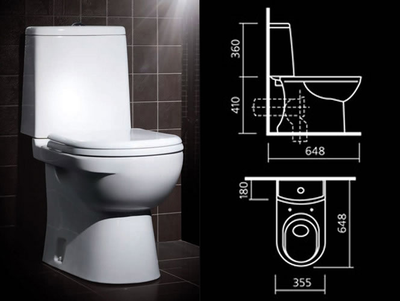 Унитаз Sanita Luxe NEXT LUXE SL DM SL900003 с микролифтом