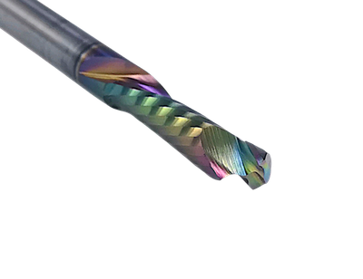 Фреза чистовая компрессионная спиральная 6x22 s6x60 Z1+1 HM