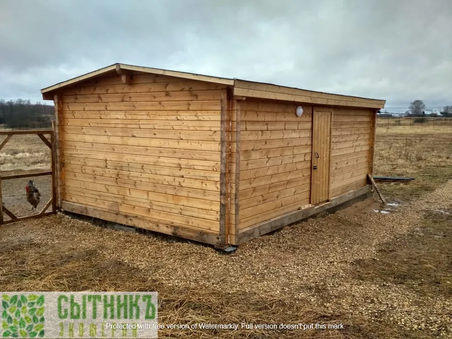 Сельхозпостройки на фермерском хозяйстве