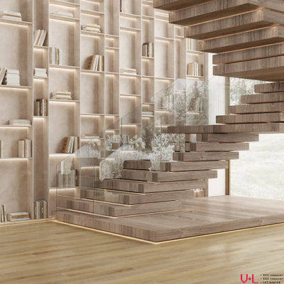 SPC ламинат FirstFloor Кавказский Натуральный Дуб 1F024 43 класс толщина 4.0 мм с фаской замковый 2.665 м2