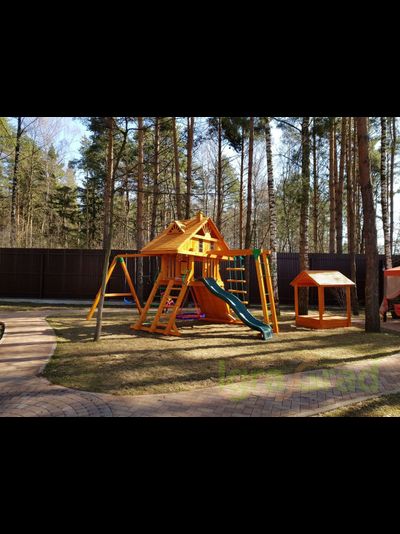 Детская площадка IgraGrad Крепость Фани с рукоходом (Домик)