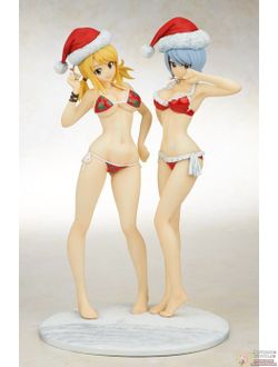 Фигурки 1/7 Люси Хартфилия и Юкино Агрия (Lucy Heartfilia и Yukino Aguria Christmas Limited Set)