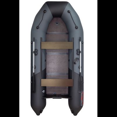 Моторная лодка Таймень NX 3200 слань-книжка киль графит/черный