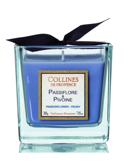 Ароматическая свеча COLLINES DE PROVENCE "Цветок страсти Пион"