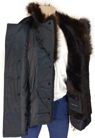 Куртка зимняя с лисой