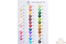 Пайетки Metallizzati: зеркальный эффект
