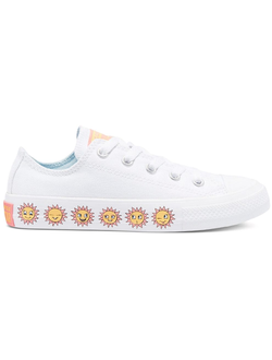 кеды converse play comme des garcons белые купить в москве, фото конверс плэй