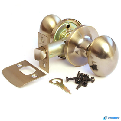 Ручка-защёлка дверная пустая 6093-05-ab бронза купить в Челябинске | КВИРТЕК