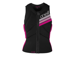 Спасательный жилет неопрен женский O'NEILL WMS SLASHER KITE VEST GLIDE-BLACK/BERRY