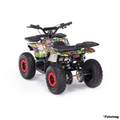 Детский квадроцикл MOTAX GRIZLIK MINI PS граффити