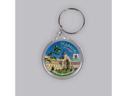 Пластиковый брелок круг 40 мм. - Дворец Земледельцев, Казань | интернет-магазин 2fru.ru