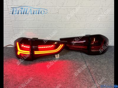 Задние фонари Mitsubishi Pajero Sport 08-16 красныe