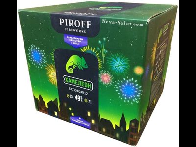 Neva-Salut.com | Батарея салютов ХАМЕЛЕОН БСП0104912 PIROFF
