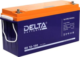 Гелевый аккумулятор Delta GX 12-150 (12 В, 150 А*ч)